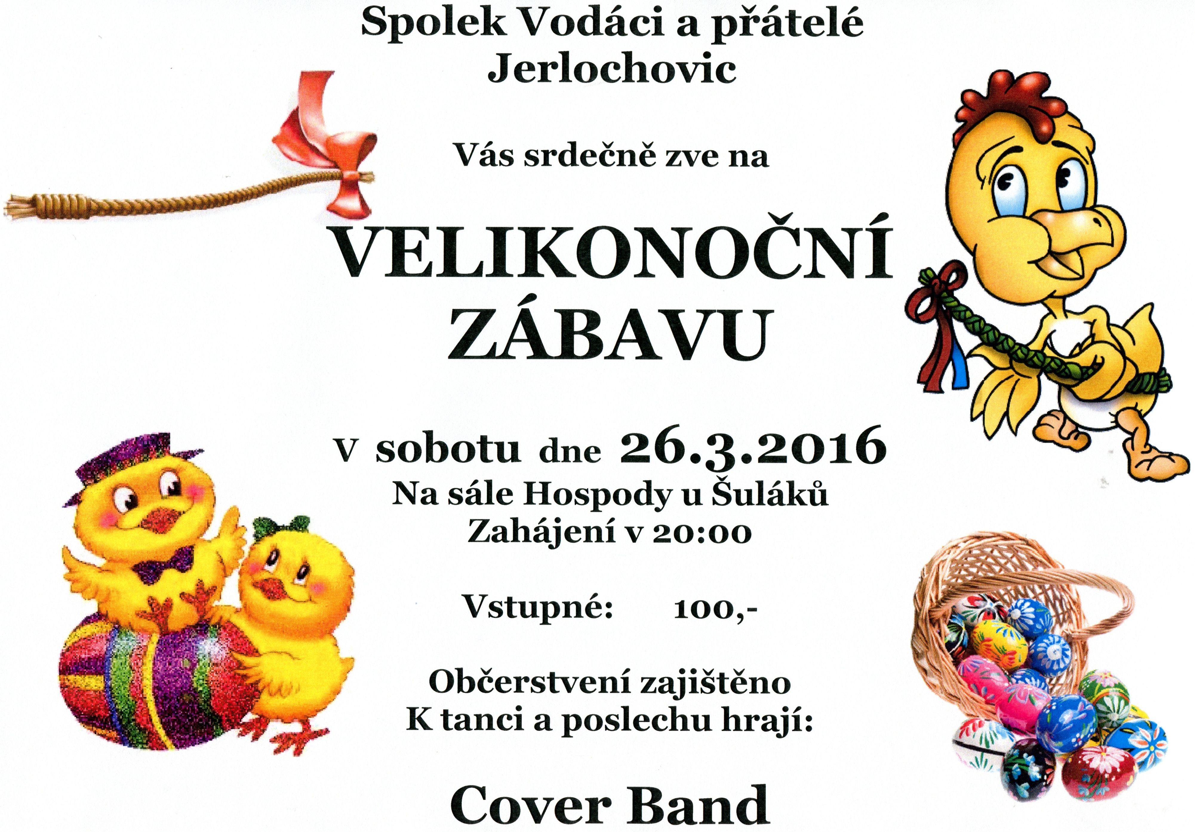 Velikonoční zábava 2016